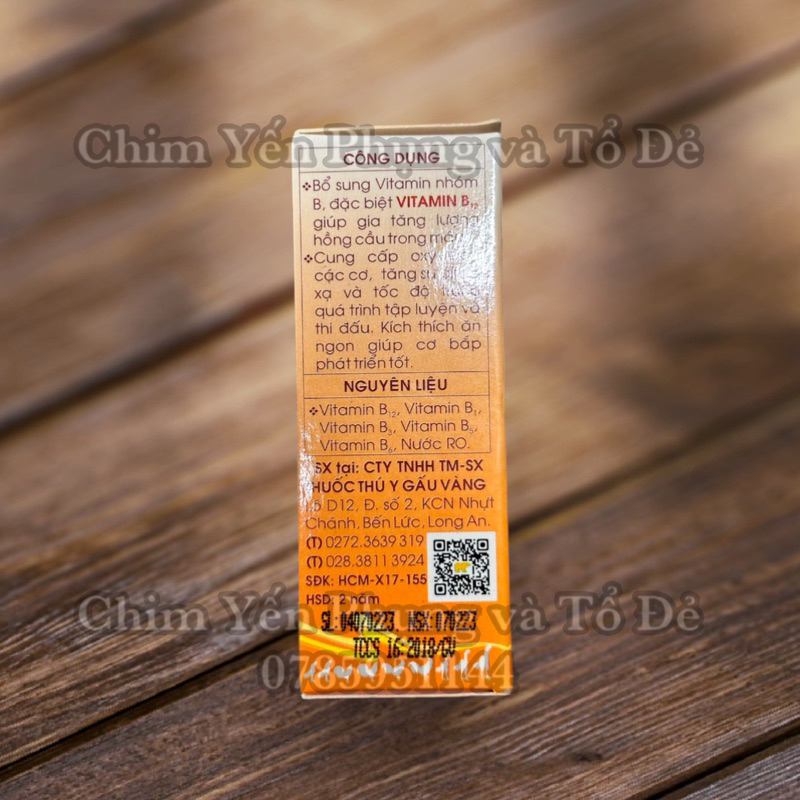 TRỢ CHIẾN + B12  tăng tốc, tăng bo, tăng lì cho gà đá.