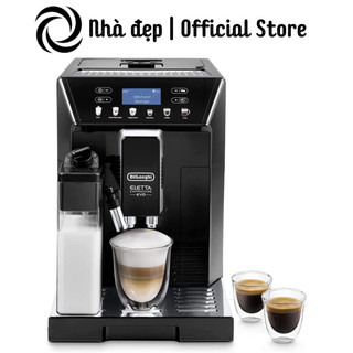 Máy pha cà phê tự động delonghi eletta capucchino evo 46.860.b, espresso, cappucino, 2l, nhập đức, bh 12 tháng,nhadep_99