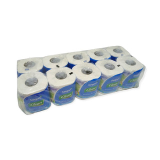 Giấy vệ sinh sài gòn clean có lõi - lốc 10 cuộn
