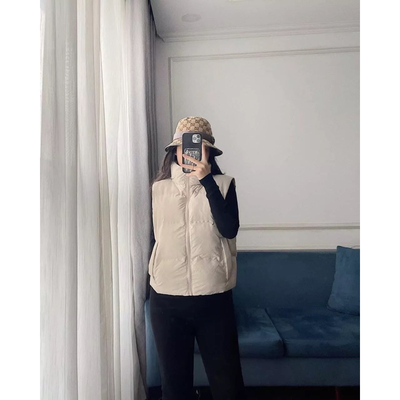 Áo Gile Phao Nữ Be Nude ZA