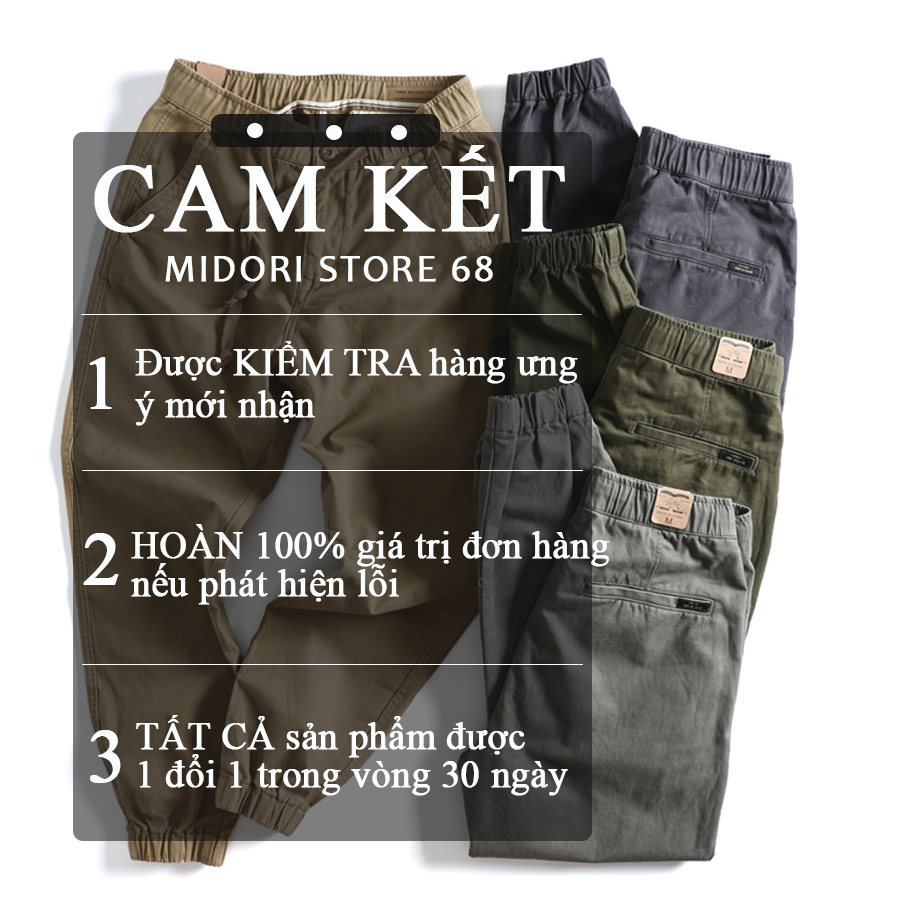 JG4- Quần Kaki Jogger Cao Cấp , Quần kaki nam jogger bo gấu trẻ trung0