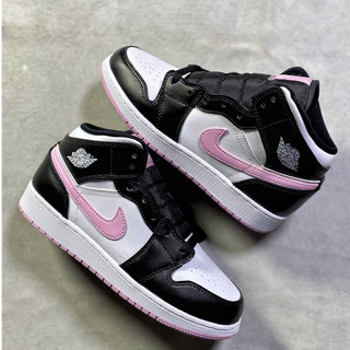 Giày air jordan 1 mid "white light arctic pink"