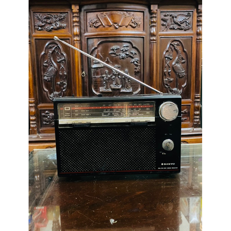 Đài Cassette Radio Sanyo RP3800 Cổ như hình st