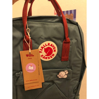 Balo kanken frostgreen ( tặng kèm pin cài )