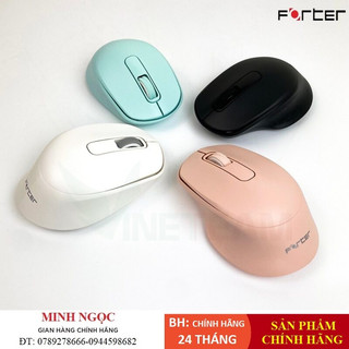 Chuột Không dây Bluetooth Forter D225 dùng cho Máy Tính, Điện thoại, Ipad, Macbook - Sản phẩm chính hãng Bảo hành 24th