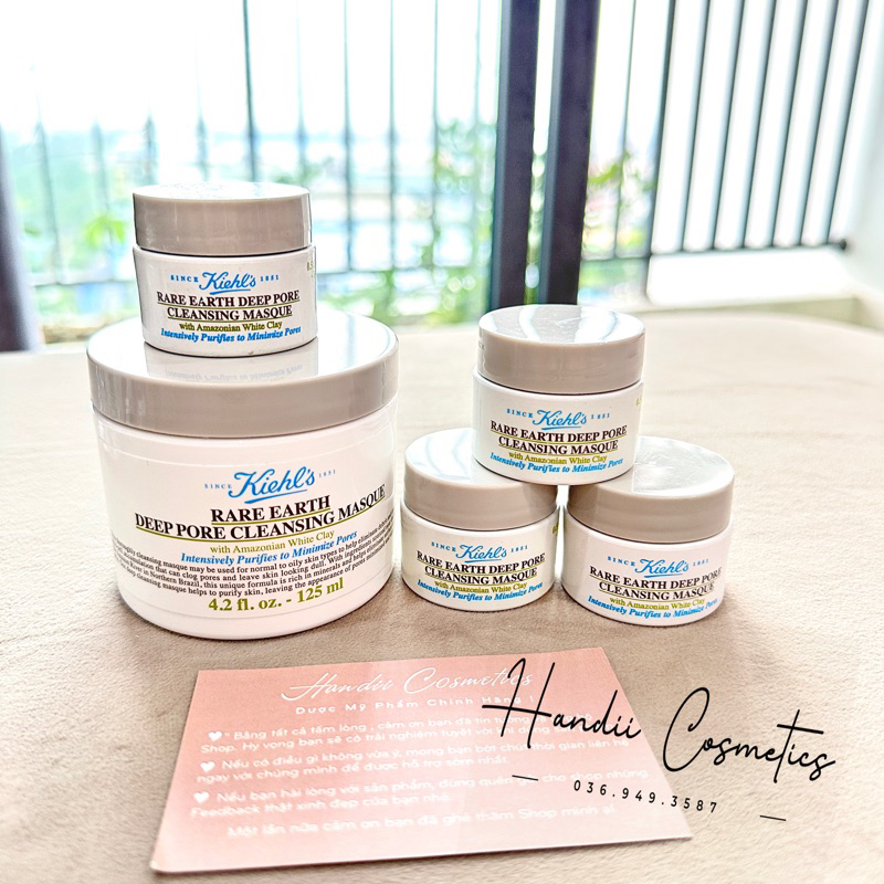 Mặt nạ đất sét Kielh sạch sâu