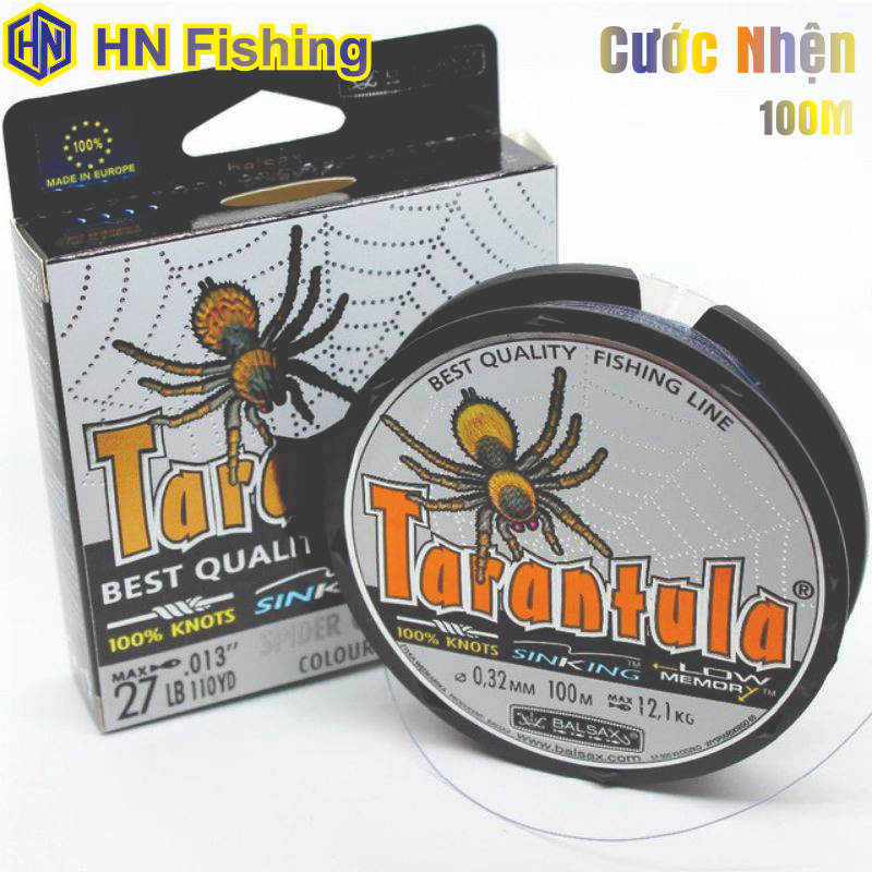 Cước nhện Tarantula. Cước câu cá tải cá lớn, chất lượng. Cước câu cá dai bền. Hoàng Nam Fishing