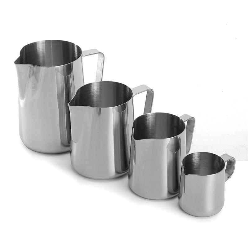 Ca đánh sữa - ca đong inox (có vách chia)