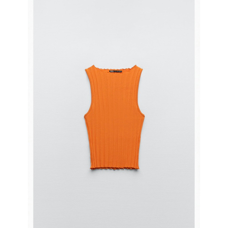 Áo ba lỗ len mỏng zara 2 màu