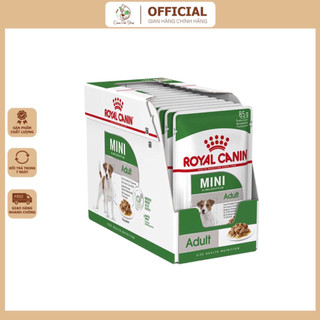 Pate Cho Chó Royal Canin Mini Adult 85g-Thức ăn ướt cho chó Royal Canin mini adult 85gr