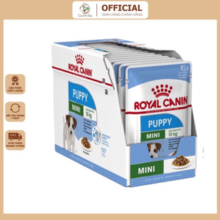 Pate cho chó con royal canin mini puppy cho chó con giống nhỏ
