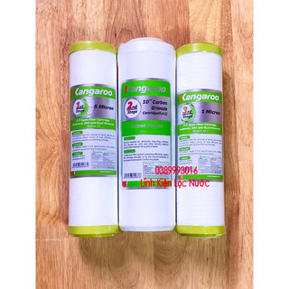 Bộ 3 lõi lọc nước 123 Kangaroo chính hãng