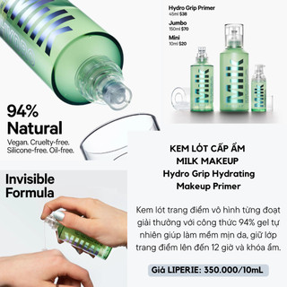 Kem lót cấp ẩm Milk Makeup Hydro Grip Hydrating Makeup Primer