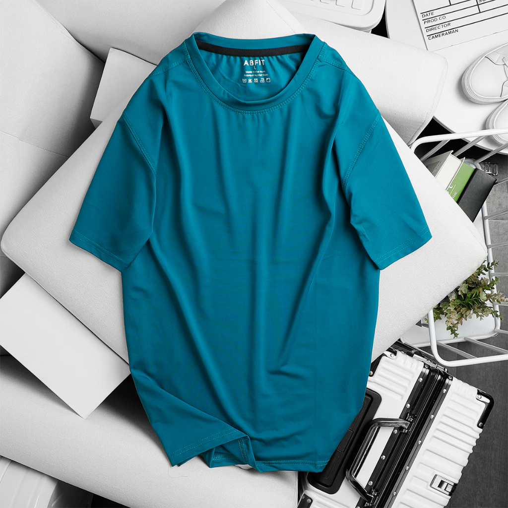 Áo thun nam nữ thể thao trơn , áo phông thun cotton lạnh  co dãn ,cực mát thoải mái