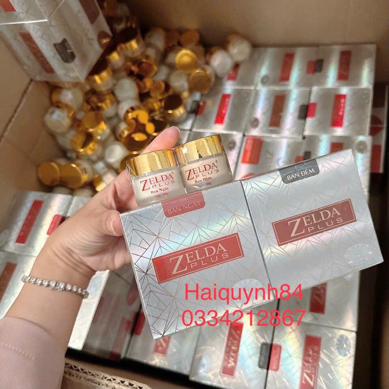 Kem Trắng Da mờ nám Zelda Plus Ngày và Đêm chính hãng