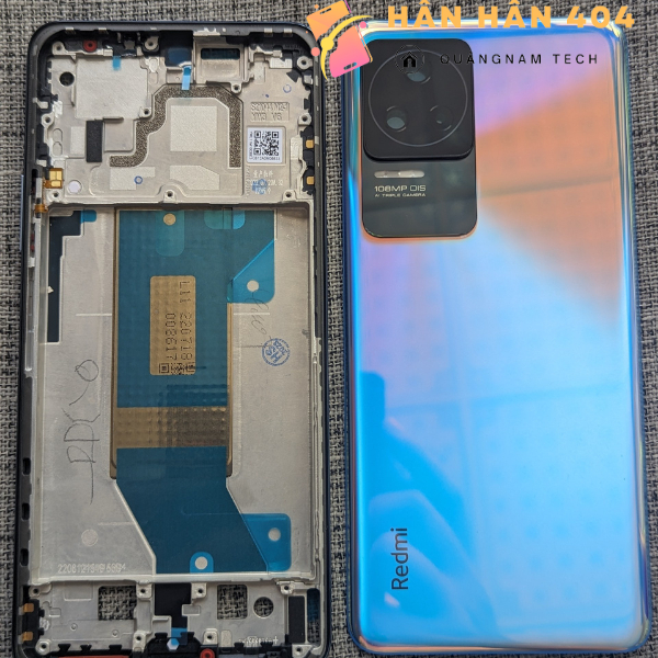 Bộ vỏ cho Redmi K50 / Redmi K50 pro zin hãng