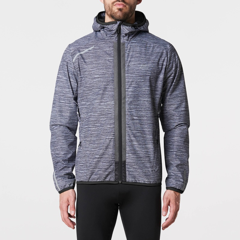 ÁO KHOÁC CHỐNG NƯỚC KALENJI MÀU XÁM,  CALVIN.  KLEIN MÀU XANH