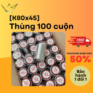  - Giấy In Bill, Giấy In Nhiệt Giá Rẻ Nhất, Giấy In Hóa Đơn Siêu Thị, Cửa Hàng, Taxi, Máy POS