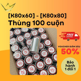  - Giấy In Bill, Giấy In Nhiệt Giá Rẻ Nhất, Giấy In Hóa Đơn Siêu Thị, Cửa Hàng, Taxi, Máy POS