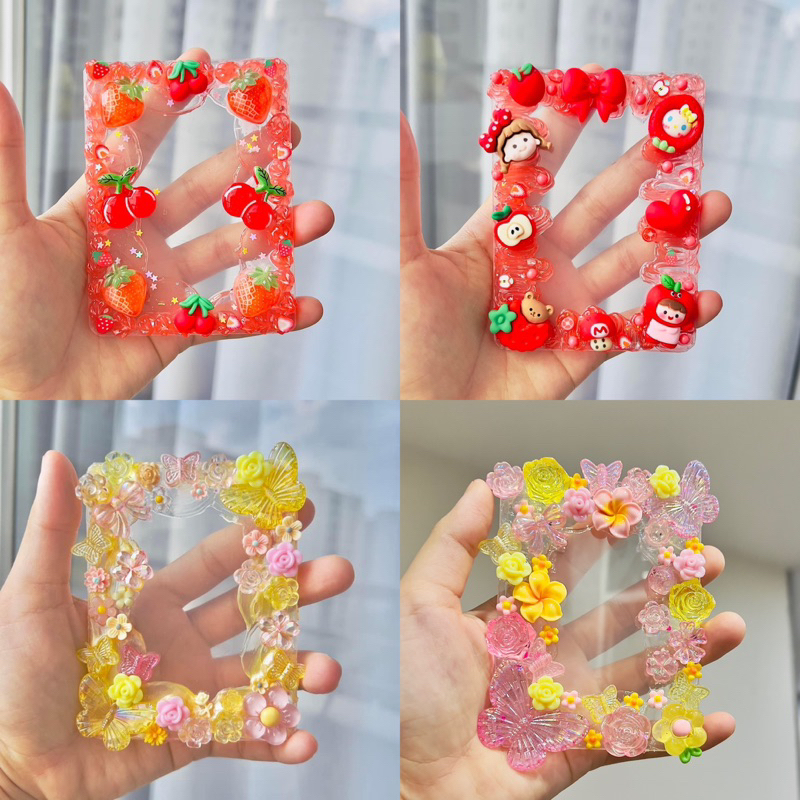 Toploader trang trí sẵn kem thạch