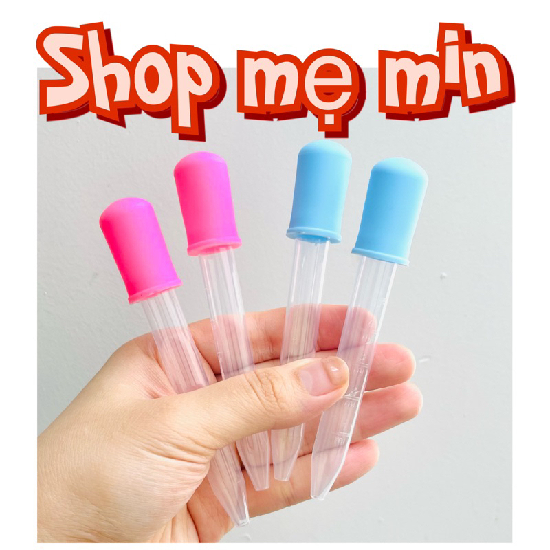 Ống bón sữa / ống bón thuốc tiện lợi 5ml. Dụng cụ đút sữa cho bé