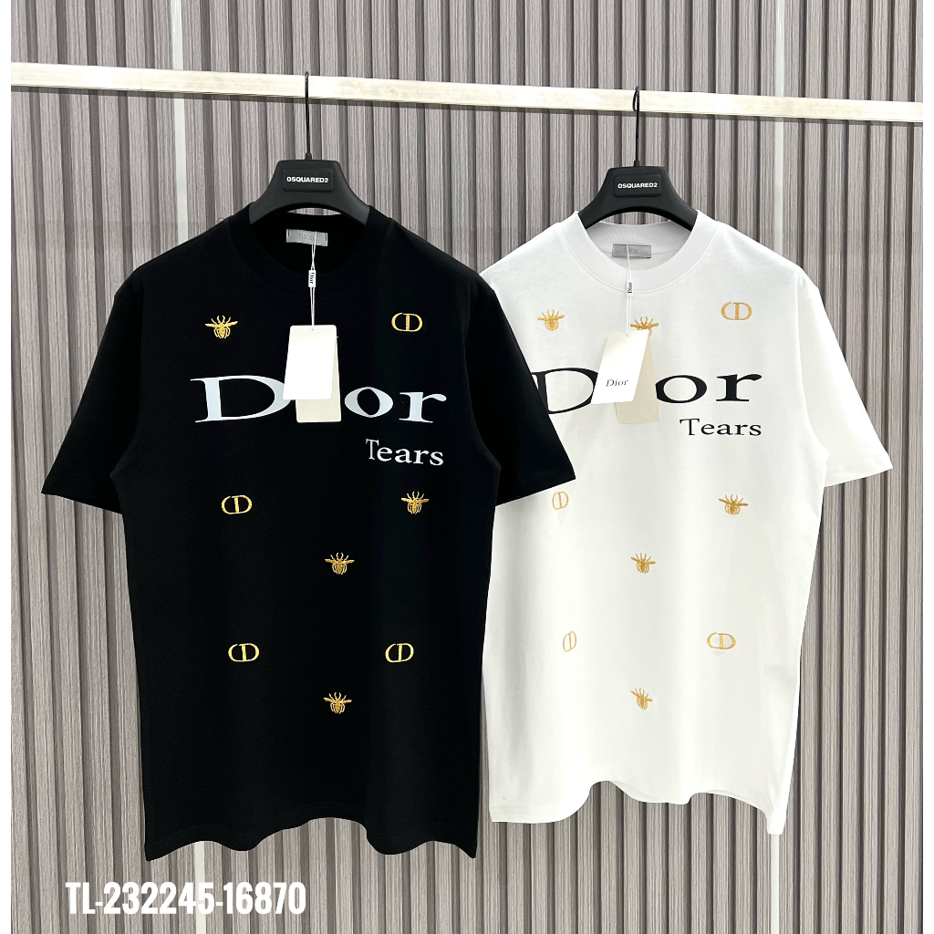🔥HOT🔥Áo thun Dior thêu hình thiết kế hot trend Nam nữ New 2023