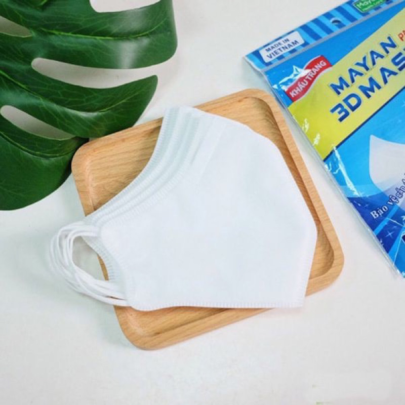 Khẩu Trang Người Lớn Chống Khói Bụi Và Ngăn Vi Khuẩn Mayan 3D Mask Medi