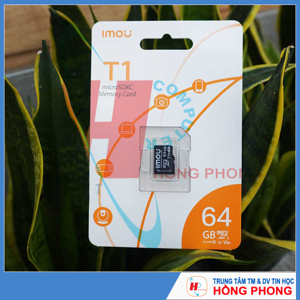 Thẻ nhớ Camera Imou Micro SD 64GB T1 - Hàng chính hãng