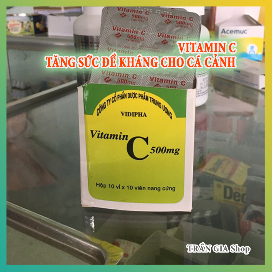 Vitamin C cho cá koi - Vỉ 10 viên
