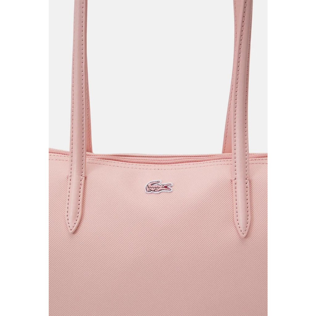 Túi Lacoste Women's L.12.12 Concept Zip Tote Bag - Màu hồng rose