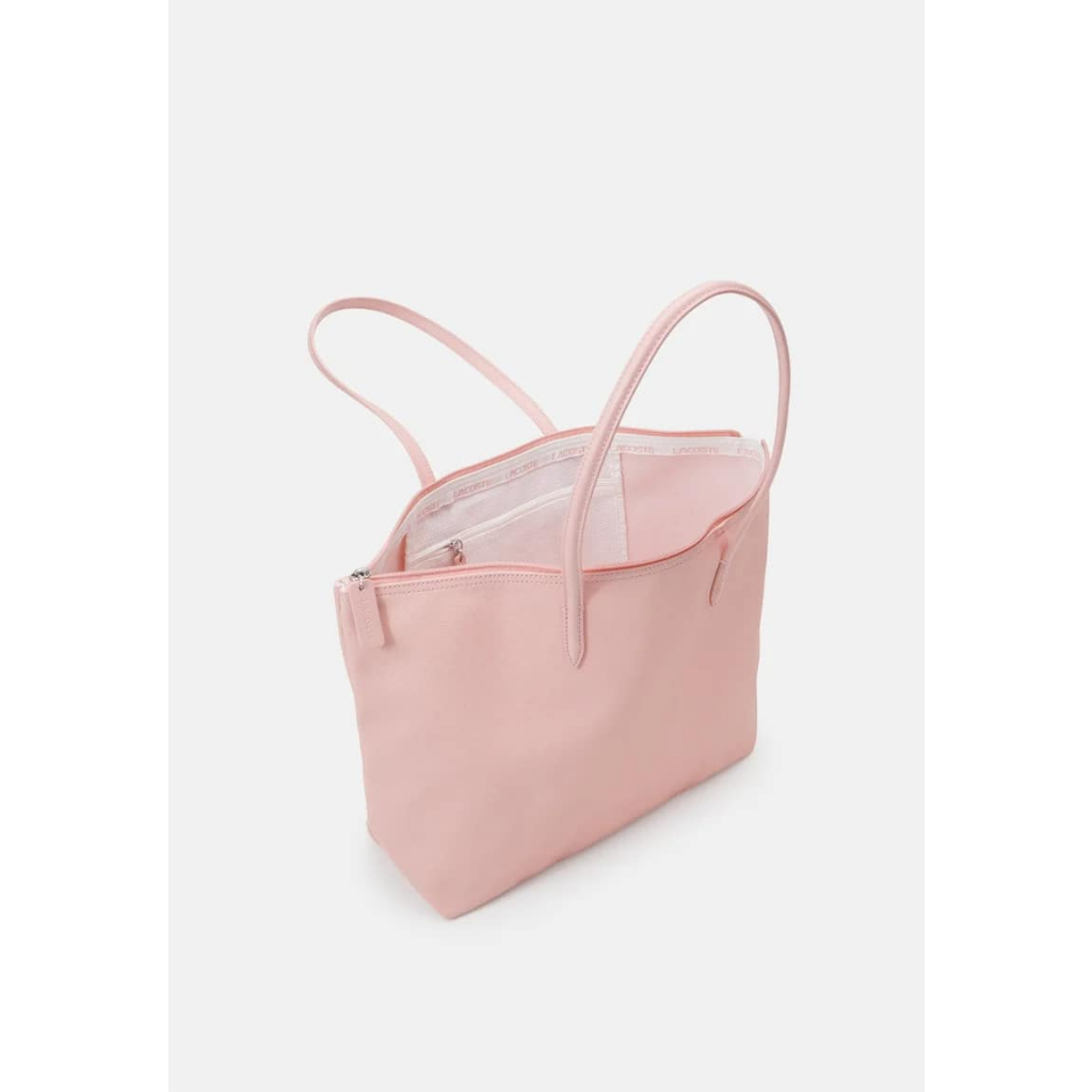 Túi Lacoste Women's L.12.12 Concept Zip Tote Bag - Màu hồng rose