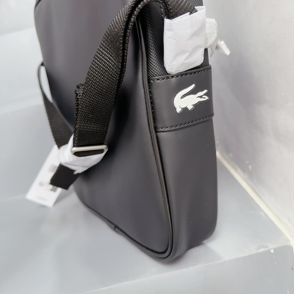 Túi Lacoste Men's Crossover Bag - Màu đen