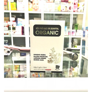 Dầu gội phủ bạc đen tóc dr.seavital organic