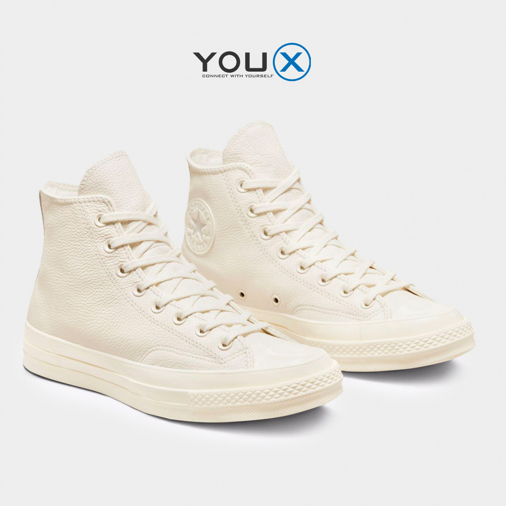 Giày Sneaker Unisex Conversee Chuck Taylor All Star TONAL LEATHER  1970s Hi Top A00731C