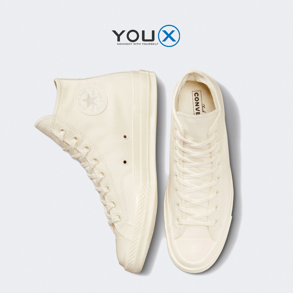 Giày Sneaker Unisex Conversee Chuck Taylor All Star TONAL LEATHER  1970s Hi Top A00731C