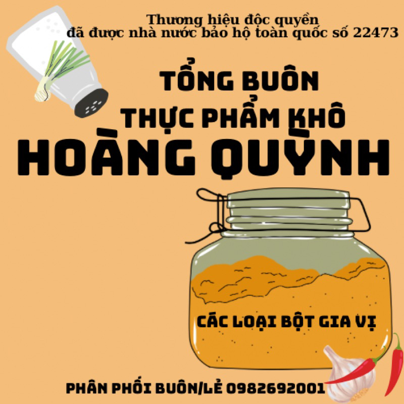 Hũ 50gr Bột Gia Vị Hữu Cơ Nguyên Chất
