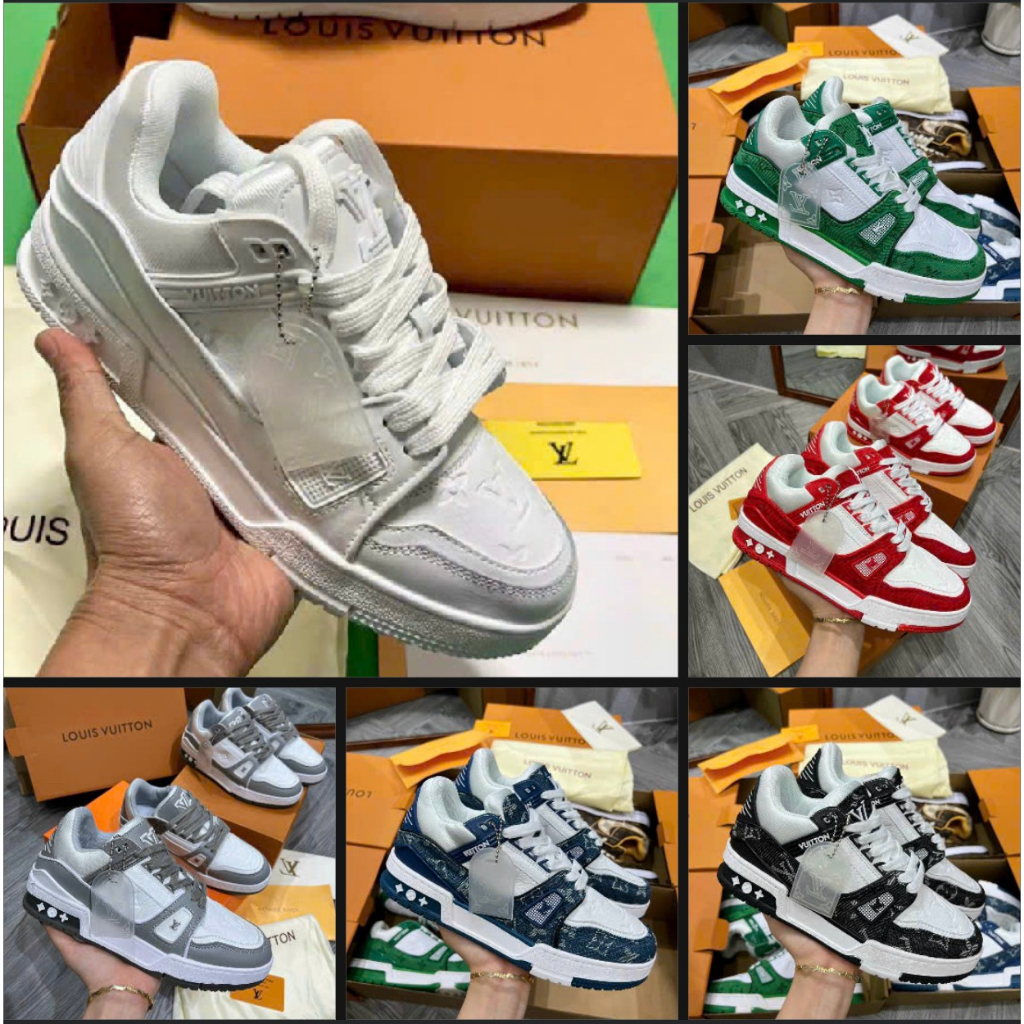 Giày thể thao Lv Trainer đủ màu-Full box