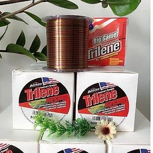Cước câu cá Trilene 500m. Cước câu cá siêu bền. Cước câu làm trục, làm thẻo giá rẻ. Hoàng Nam Fishing