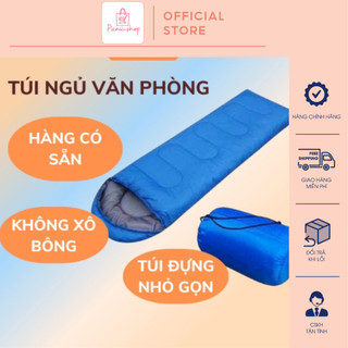 Túi Ngủ Văn Phòng Tiện Lợi Gấp Gọn Đa Năng, Túi Ngủ Đi Phượt, Dã Ngoại Có Khoá Kéo Hở Đầu