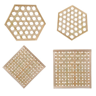 Phên tre, vỉ tre trang trí tiểu cảnh, decor Tinh Hoa Việt