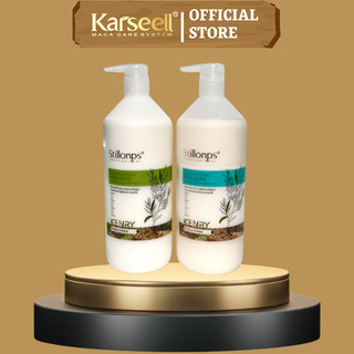Dầu Gội Xả Dưỡng Sinh Cô Đặc Stillonps 1000ml * 2 Siêu Mượt Sạch Gàu , Giúp Phục Hồi, Thư Giãn