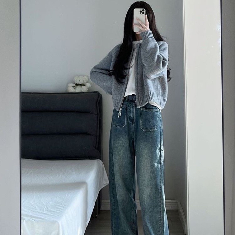 Áo cardigan nữ  phong cách ulzzang hàn quốc kiểu dáng đơn giản đi học đi chơi sưu tập mới nhất 2023
