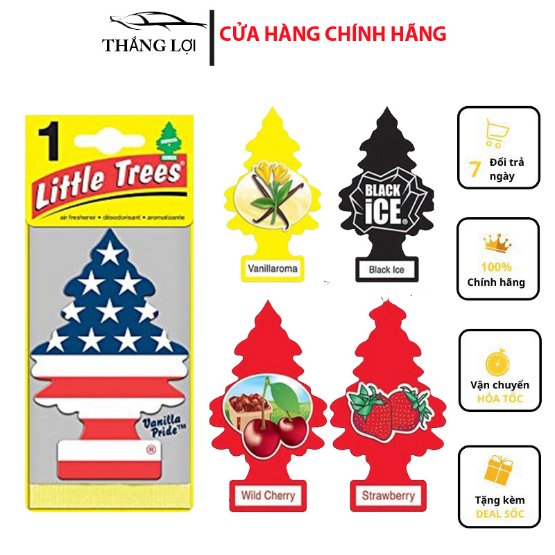 Cây thông thơm⚡️Bao thơm⚡️little trees,lá thông thơm usa của mỹ khử mùi ô tô, phòng ngủ, tủ quần áo, toilet | BigBuy360 - bigbuy360.vn