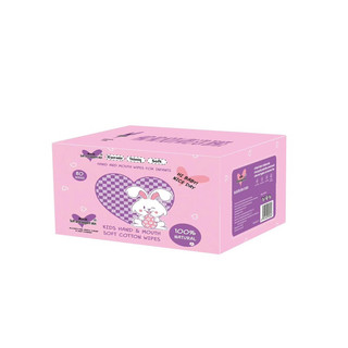 Giấy ướt Gấu dâu/thỏ tím/thỏ hồng
