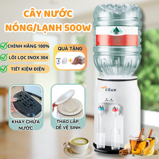Cây nước nóng lạnh mini hàng chính hãng tiết kiệm điện năng, máy nước nóng lạnh có công tắc nóng lạnh, công suất 500W