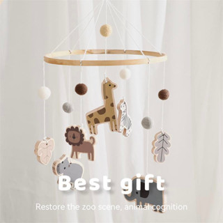  Đồ Treo Nôi | ĐỖ TREO CŨI Sơ Sinh Cho Bé Bằng Gỗ Cao Cấp In Hình 3D | Gauhomie 