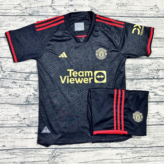 Quần Áo Đá Banh-Quần Áo Bóng Đá CLB MANCHESTER UNITED -Mẫu MỚI- Chất Polyeste - VẢI GAI Thái