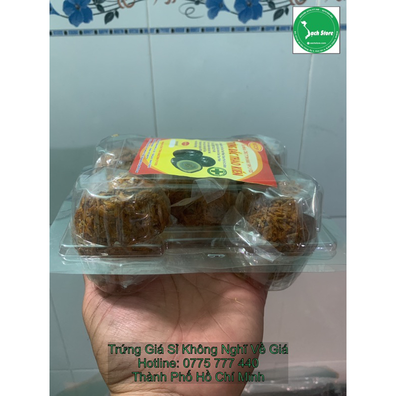 Trứng Bắc Thảo Nguyên Trấu - Hộp 5 quả