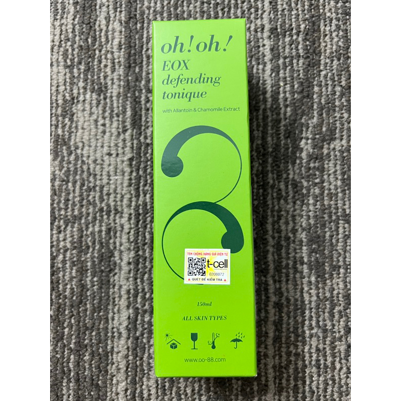 Nước Cân Bằng oh!oh! - Toner Làm Sạch Và Chống Oxy Hóa oh oh EOX Defending Tonique 150ml