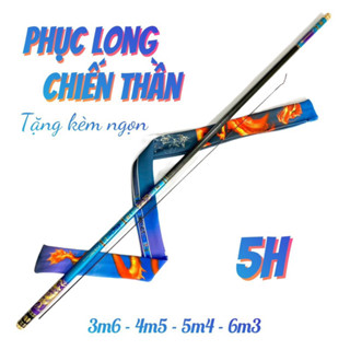 Cần câu tay Phục Long Chiến Thần 5H tặng kèm ngọn phụ